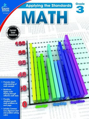 cover image of Math, Grade 3
